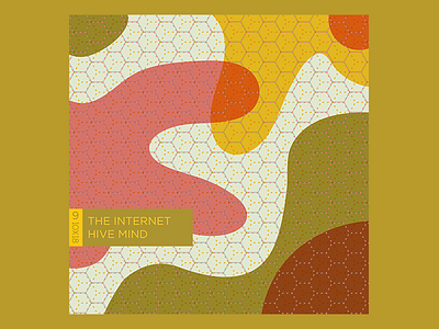 No.9 THE INTERNET - HIVE MIND 10x18 geometric hive pattern patterns