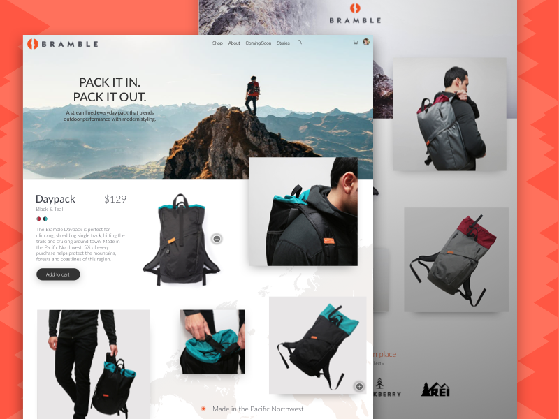 Landing Page by Dom Romero on Dribbble