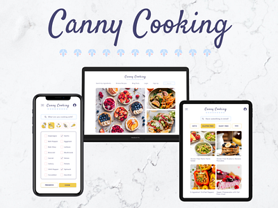 Canny Cooking branding case study desgin responsive web sustainability ui ui design ux
