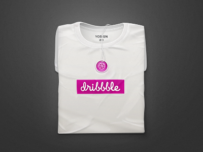 Dribbble T-Shirt china cloth dribbble first icon shirt texture thx yosign