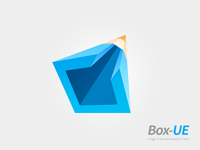 A Logo For Box User Experience Team design logo ue