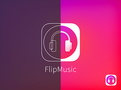 FlipMusic Icon Redesign icon music yosign