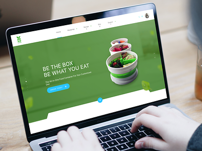 Bebox agency mealprep responsive ui ux web web design