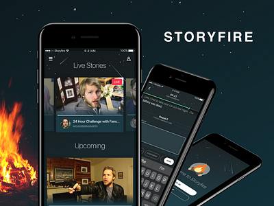 Storyfire creative design website