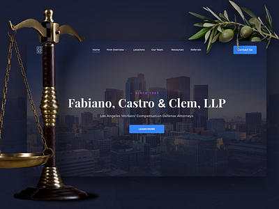WC Law design designers developers landingpage web website websitedevelopers