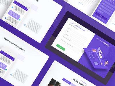 Pnyka design landingpage ui user experience userinterface ux web webdesign website