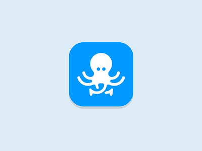 Shuffle App app blue brand burner ios logo octopus phose privacy security shuffle