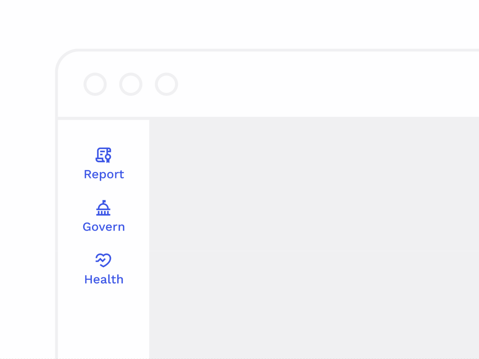 Report App Navigation