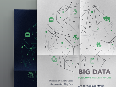 Big Data Poster big data future icon poster web world bank