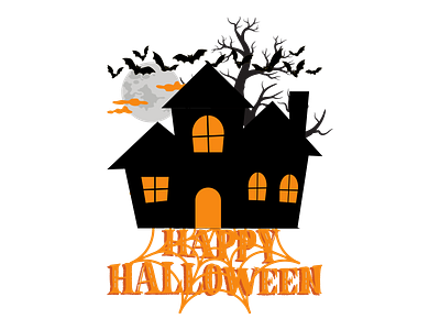 Happy Halloween app branding design graphic design halloween happy haloween illustration logo sticker ui ux vector