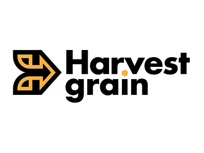 Harvest grain logo