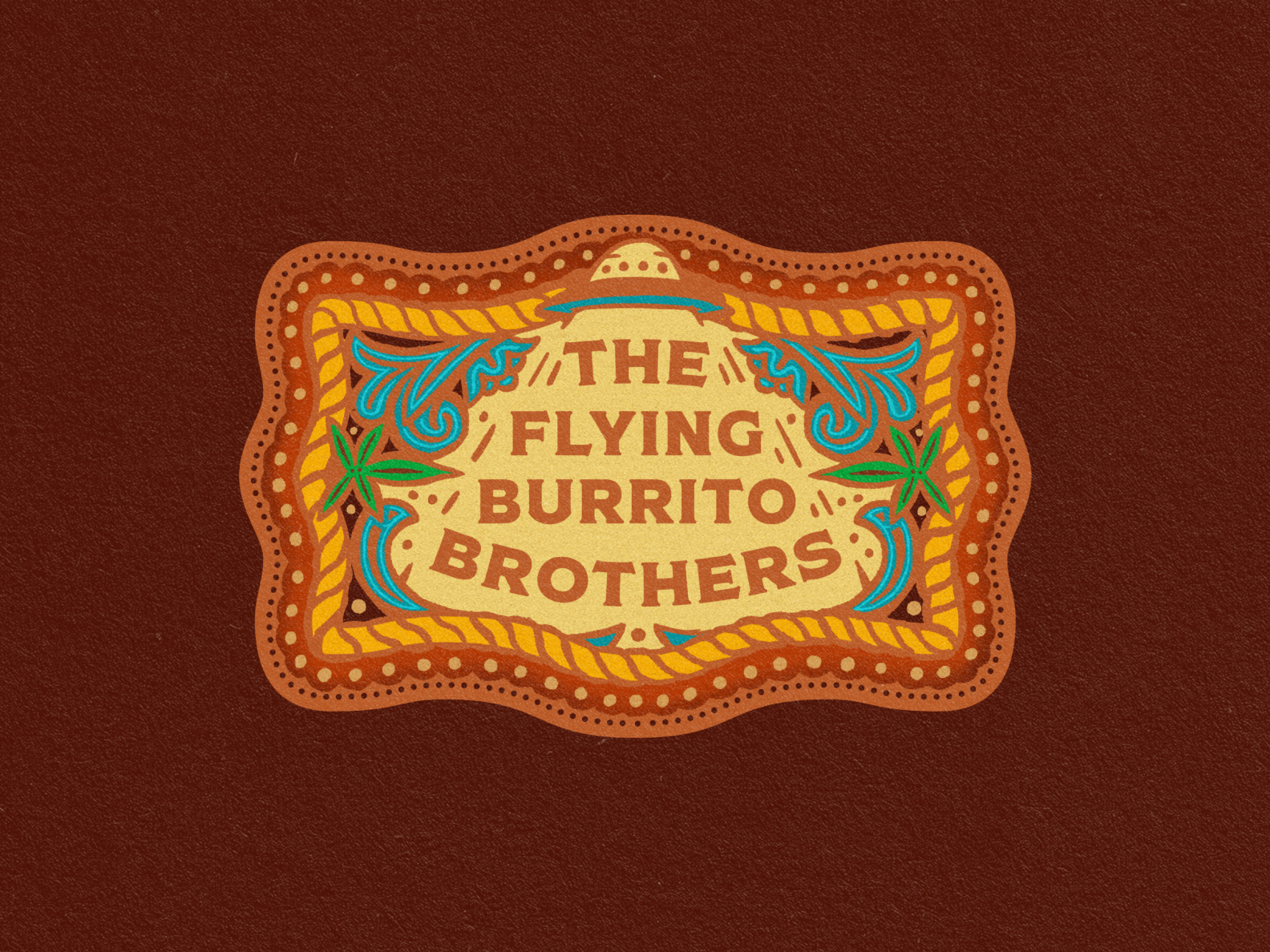 The Flying Burrito Brothers by greg davis on Dribbble