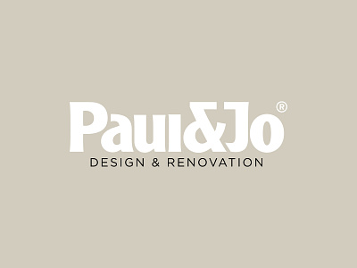 Paul and Jo branding design illustration logo typography vector