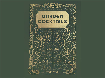 Cocktail booklet cover
