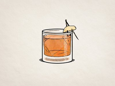 Cocktail illustration cocktail drawing illustration pen and ink photoshop texture vector wacom