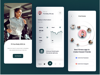 Fitness & Workout Mobile App