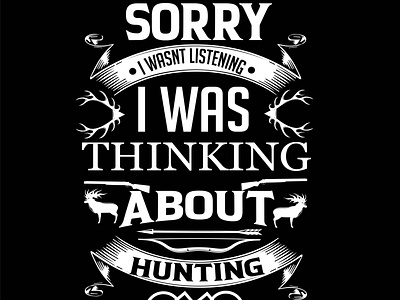 HUNTING T-SHIRT DESIGNE