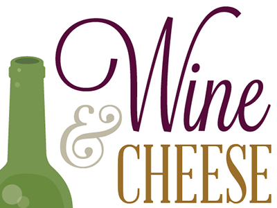 Wine & Cheese losttypecoop poster typography