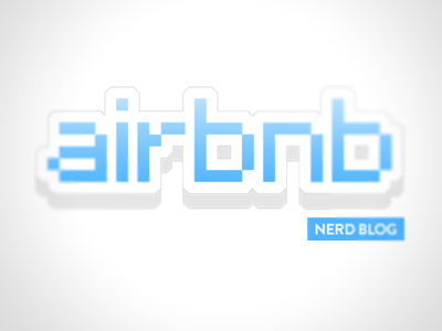 Airbnb Nerd Blog Logo airbnb blog logo
