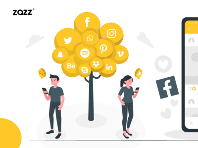 social media app development company california graphic design motion graphics social media app developmeny ui usa zazz.io