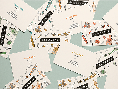 Serenade Business Cards