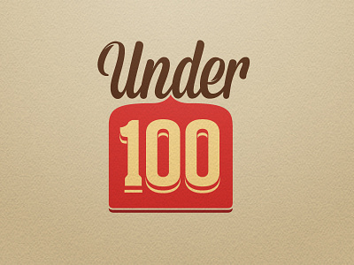 Under100 logo wip