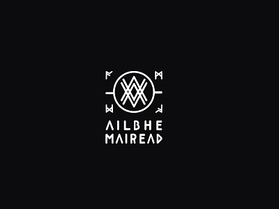 AILBHE MAIREAD app branding design flat graphic design illustration logo