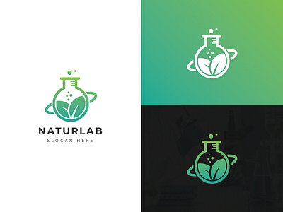 Nature Lab Logo lab nature science