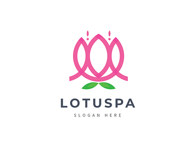 Lotus Spa Logo body spa saloon spa