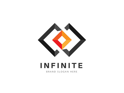 Infinite Box Logo app box branding business corporate corporative endless finance financial identity infinite infinity invest investment management modern solution symbol tech technology