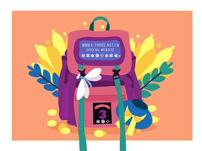 Backpack illustration