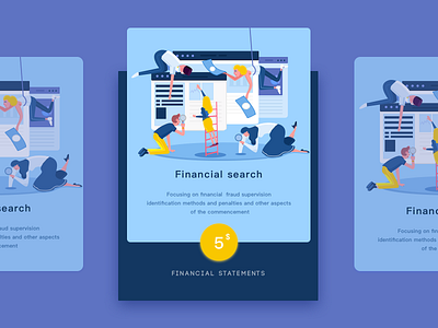 Financial search ui