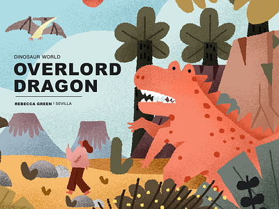 OVERLORD DRAGON design illustration illustration／ui poster