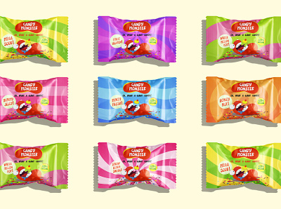 Candy Designs branding candy design graphic design illustration