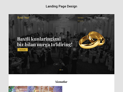 Landing Page Design design figma landing photoshop ui ux web