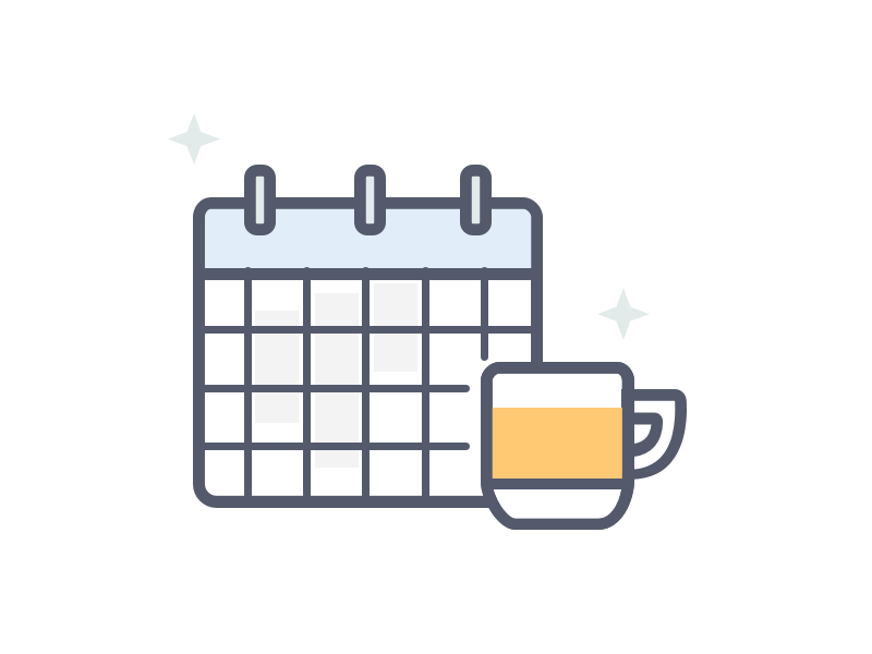 No Shift Today icon shift calendar illustration icons