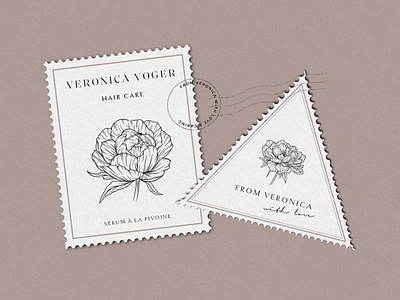 Creative visuals - Veronica Voger branding creative stamps graphic design timeless design visuals