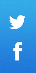 Social Icons Tile facebook social twitter