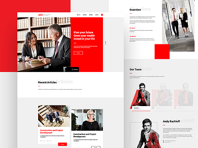 Ard Management design user experience design user interface design web design