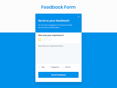 Feedback Form | UI/UX feedback feedback form form h trend ui ui design ux