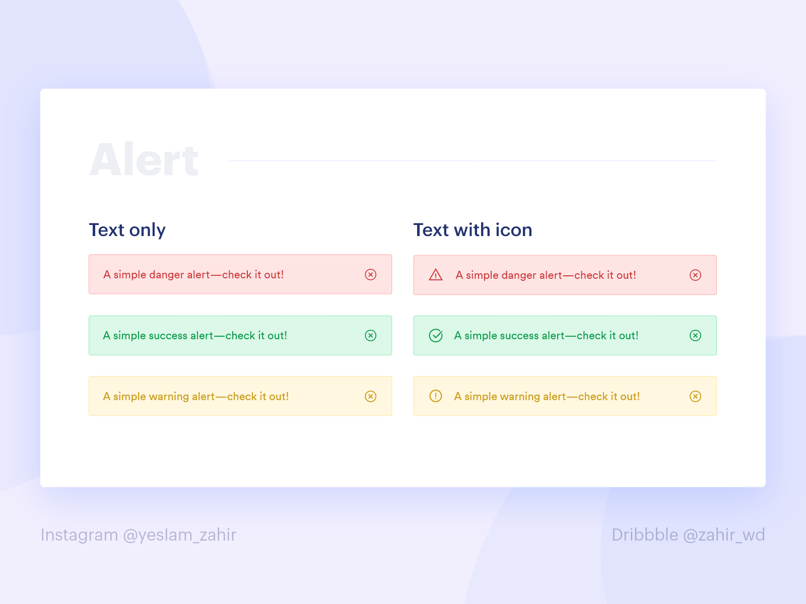 Alert ui – Telegraph