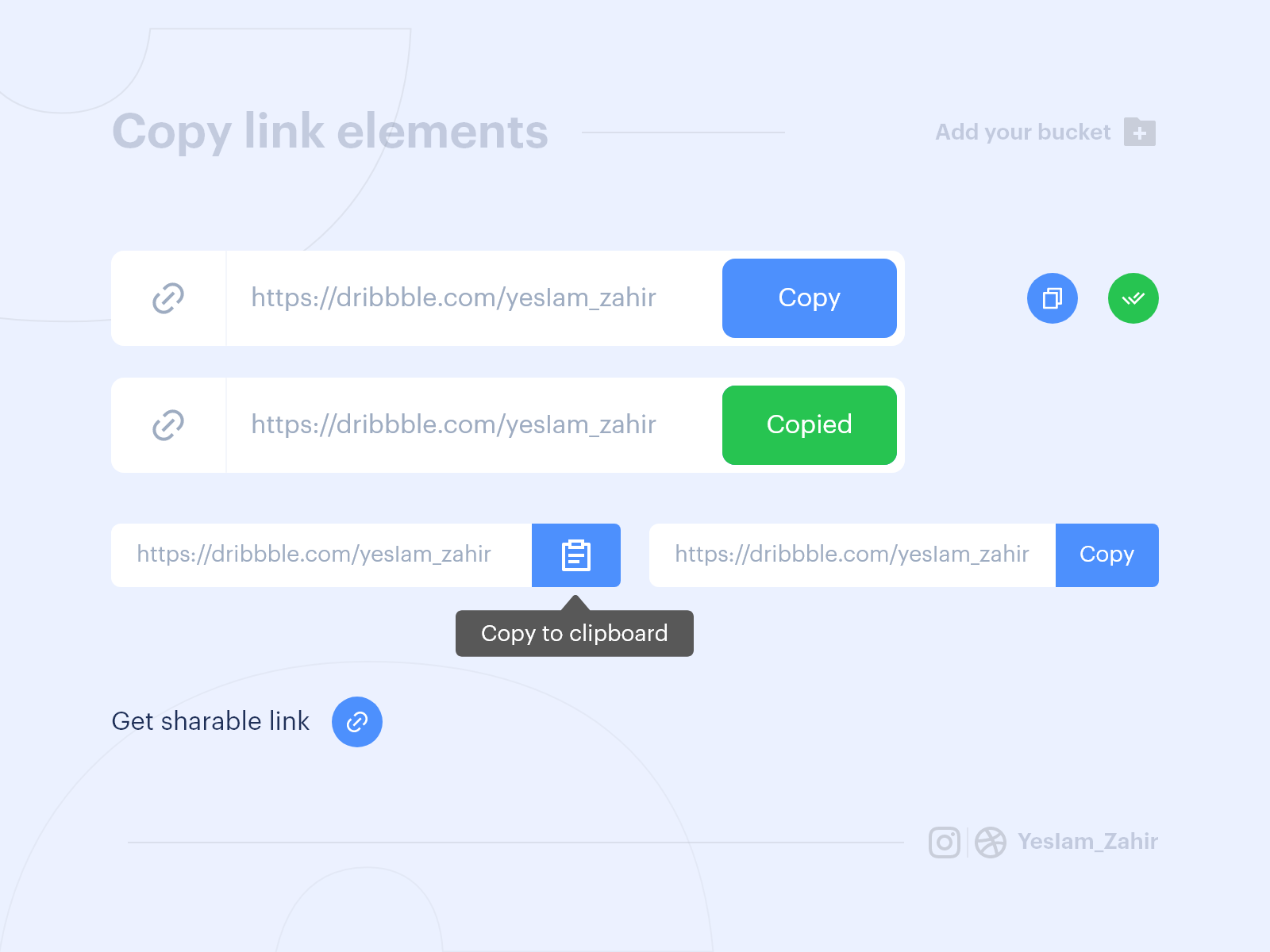 Link element. Копи линк. Link copied to clipboard. Links UI. Link UI UX.