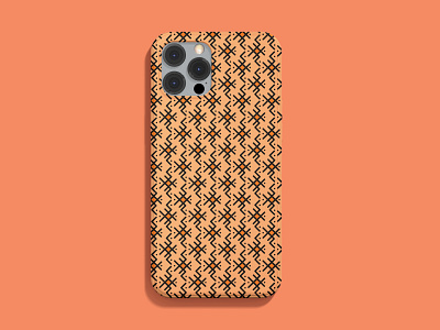 PITAKA Sunset Pattern cover design graphic design illustration illustrator pattern phone cover