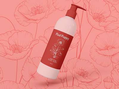 Body Wash Packaging branding graphic design illustration illustrator package design packaging