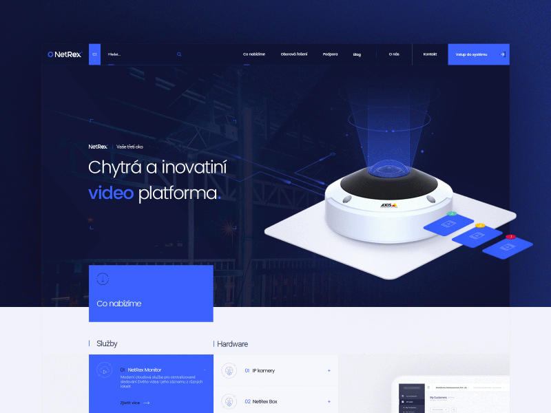 Netrex Landing Page