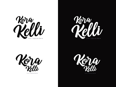 Kora kelli adobeillustator brand identity branding logo logodesign logotype typeface