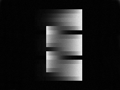 36 Days of Type 2017 - E 36 days of type a letter noise type typography