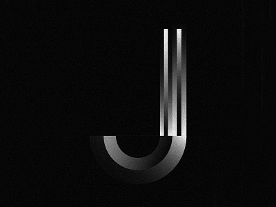 36 Days of Type 2017 - J 36 days of type j letter noise type typography