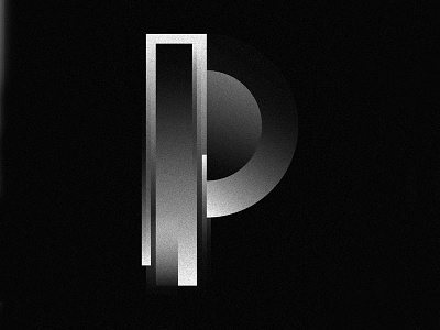 36 Days of Type 2017 - P 36 days of type letter noise p type typography