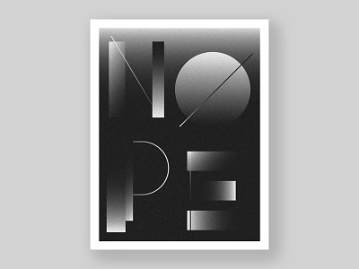 POSTERxDAY-001 black minimalism noise poster poster a day posterxday type typography white